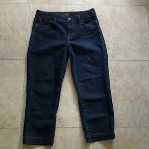Capris Jeans Dark Wash Sz 4